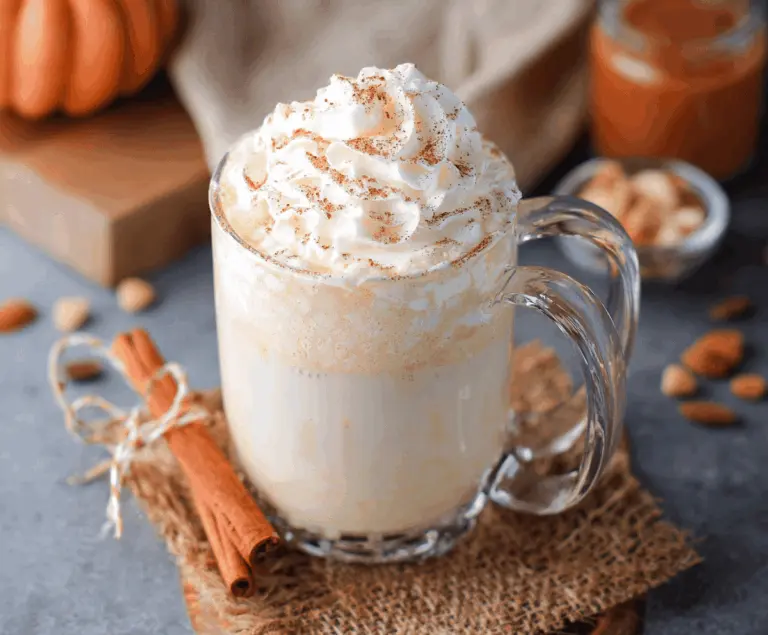 Pumpkin Spice White Hot Chocolate