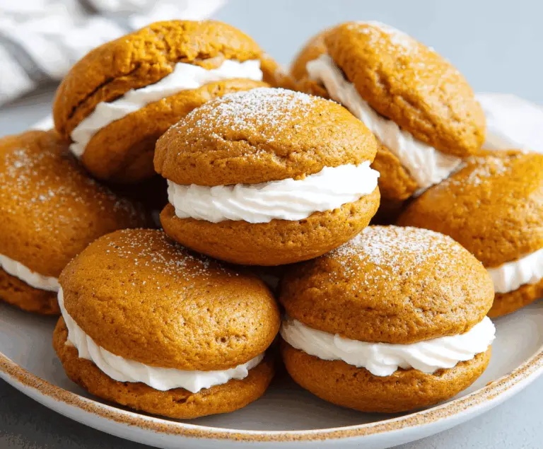 Pumpkin Whoopie Pies
