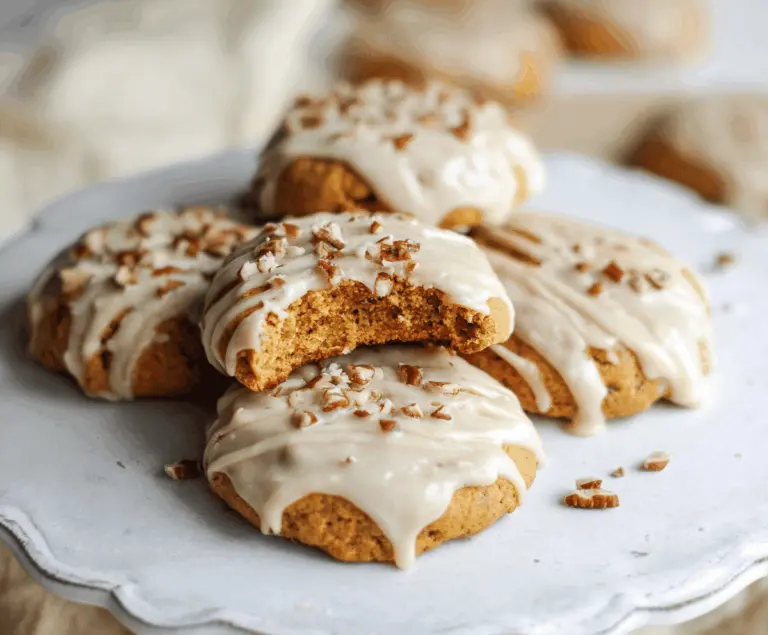 Soft Maple Pumpkin Cookies