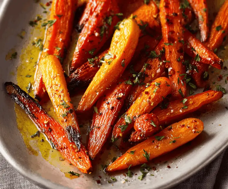 Charred Carrots Recipe Easy, Flavorful, and Beautifully Golden