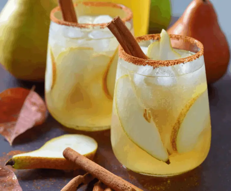 Cinnamon Pear Sangria Recipe