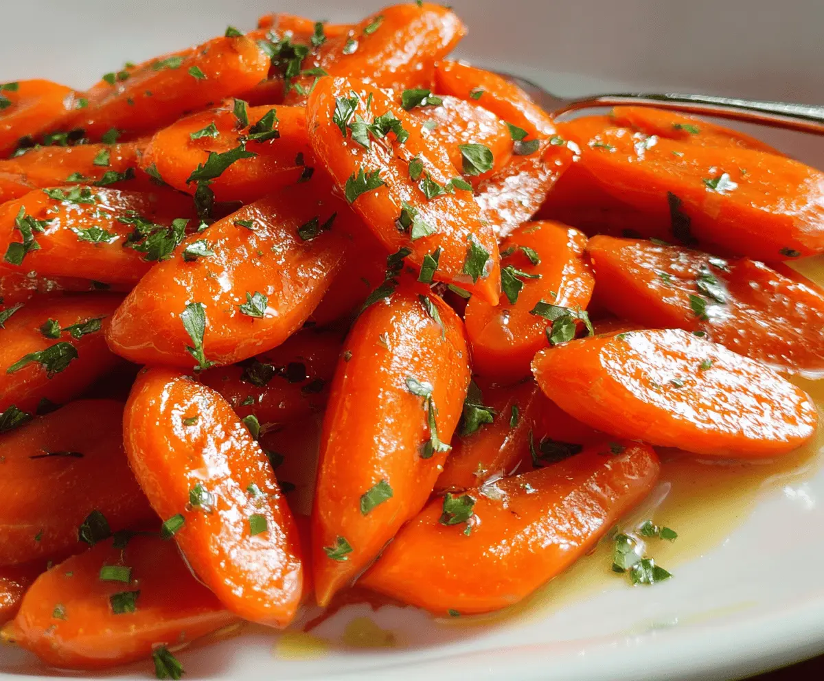 Sweet and Easy Glazed Carrots Recipe