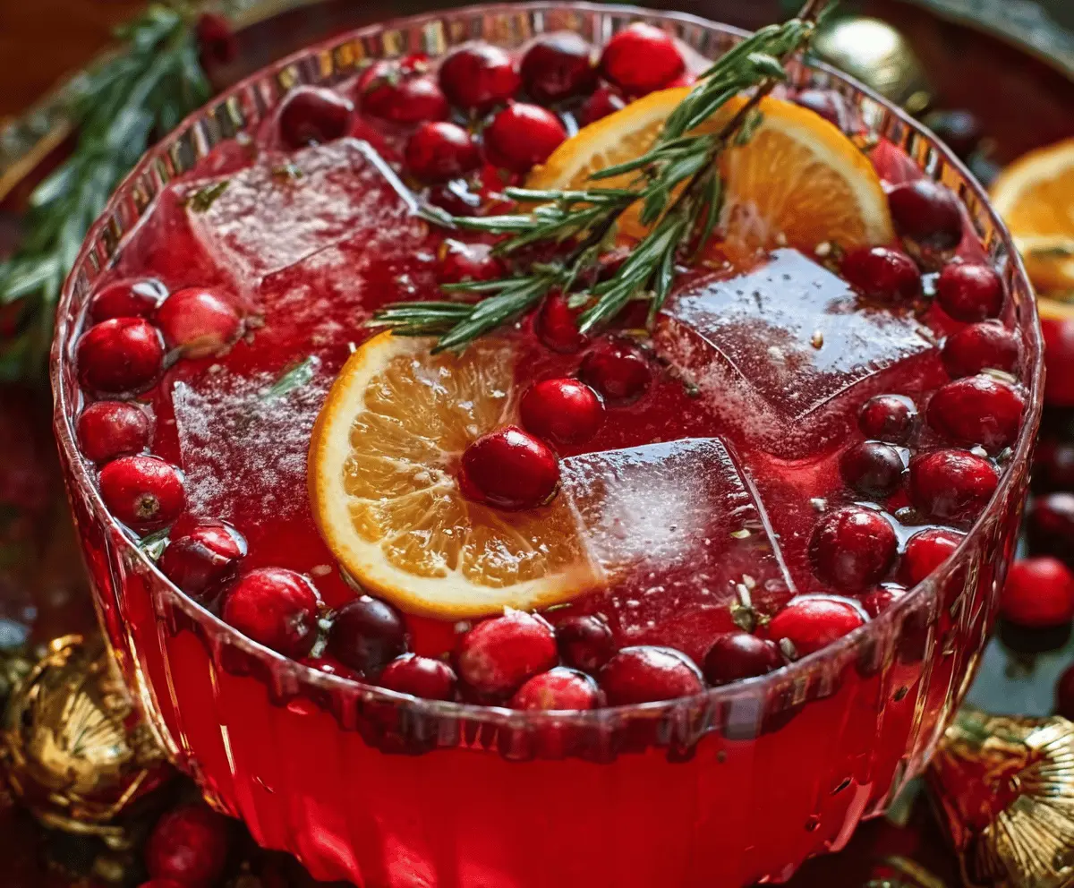 Grandma’s Classic Christmas Punch Recipe – Festive & Easy