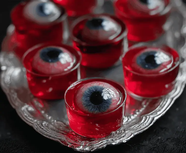 Halloween Eyeball Jello Shots