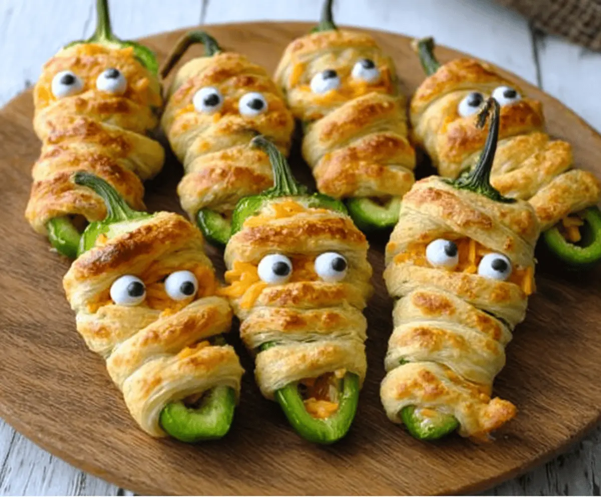 Halloween Jalapeño Popper Mummies Recipe – Spooky & Delicious Snack Idea