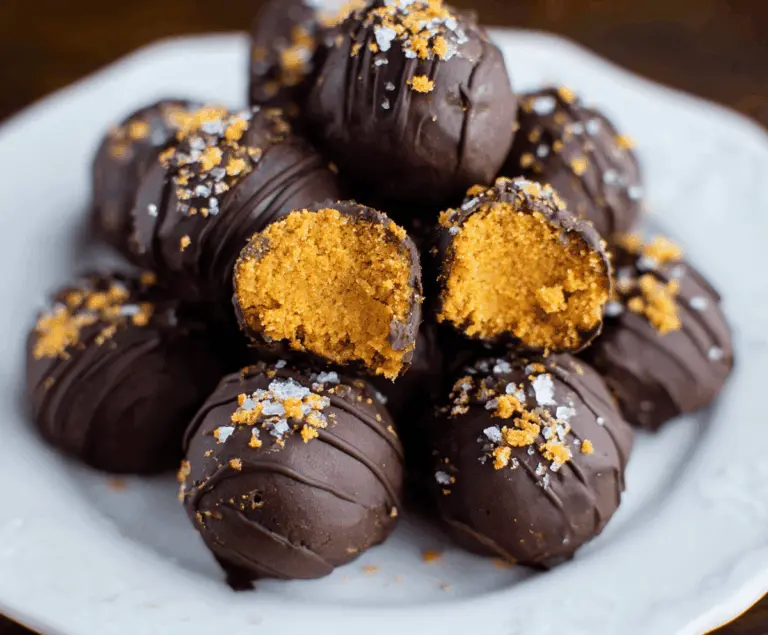 Healthy Pumpkin Truffles