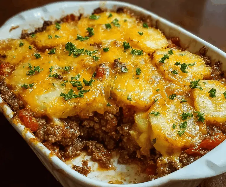 Hobo Casserole with Ground Beef