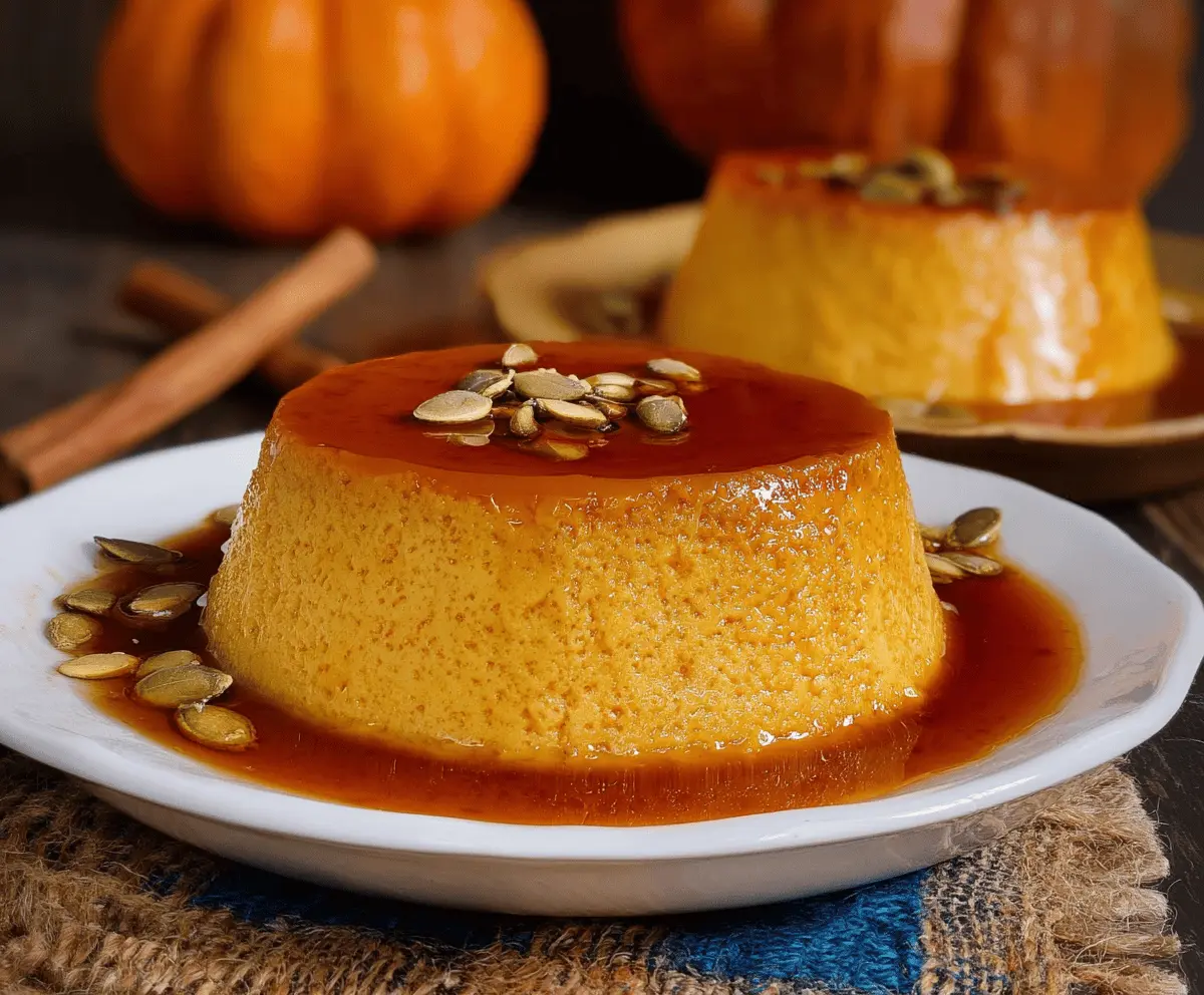 Easy Homemade Pumpkin Flan Recipe – Creamy & Delicious Fall Dessert