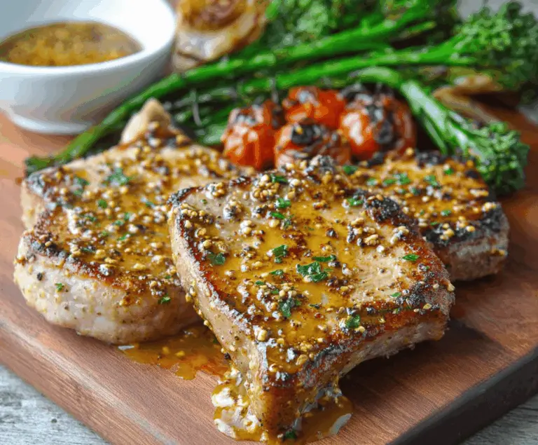 Honey Mustard Pork Chops