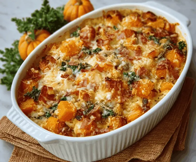 How to Make Cheesy Butternut Squash Casserole Creamy and Delicious