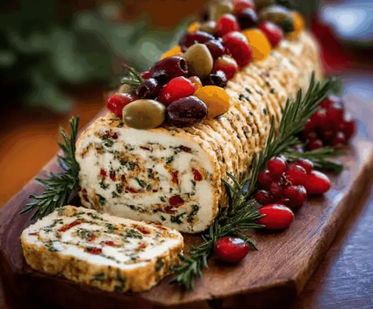 Italian Cheese Log