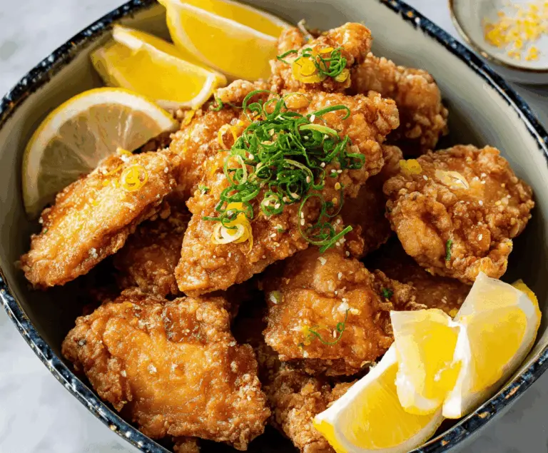 Karaage Chicken Japanese Fried Chicken Recipe