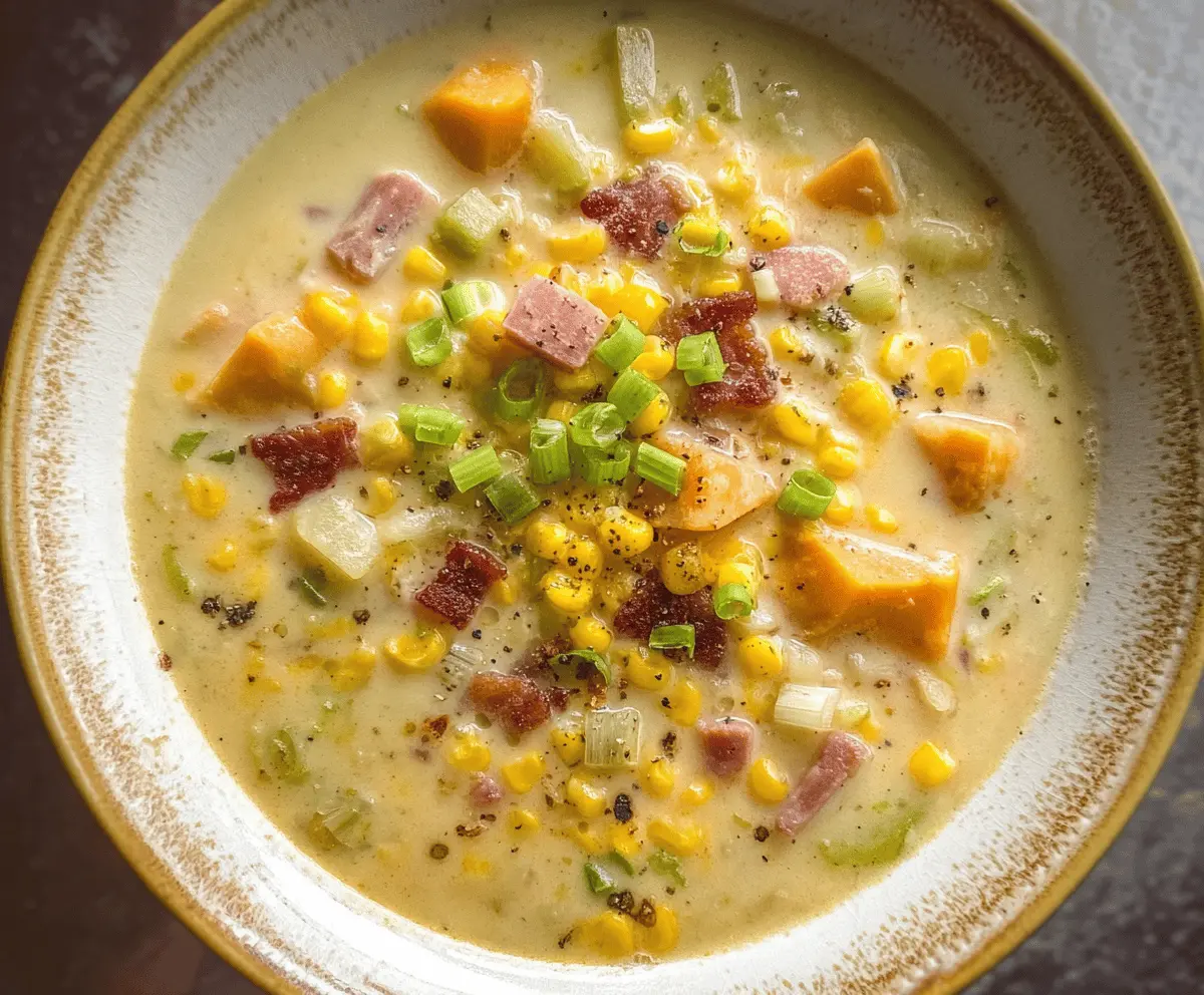 Creamy Sweet Corn and Potato Chowder Recipe
