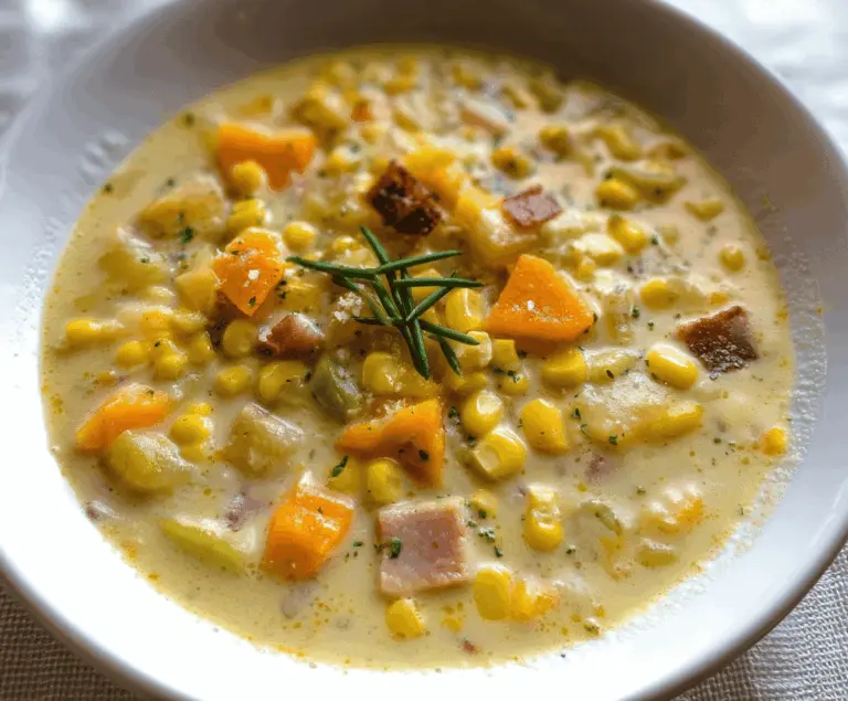 Sweet Corn and Potato Chowder