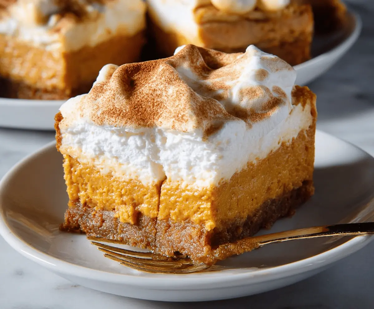 Easy Sweet Potato Cheesecake Bars