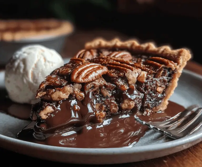 Texas Chocolate Pecan Pie