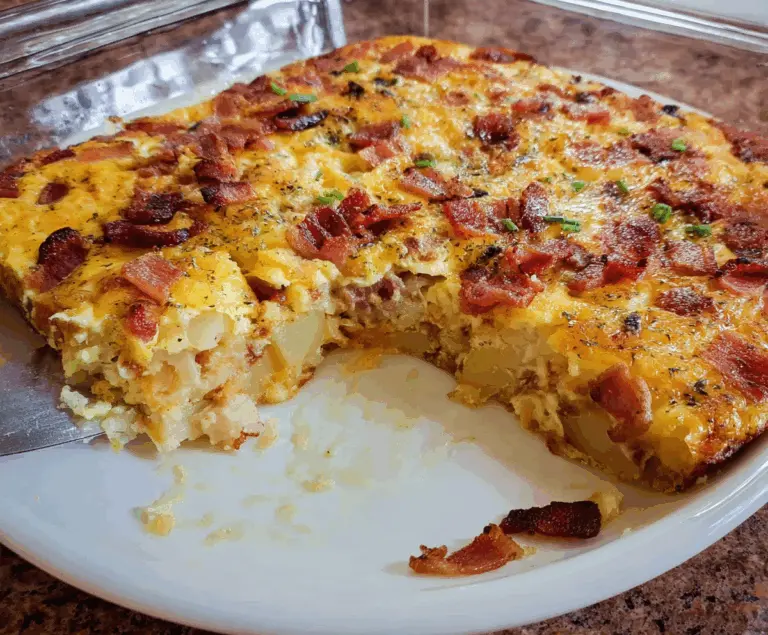 Bacon Potato Egg Breakfast Casserole