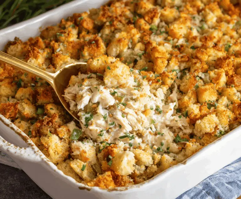 Best Chicken Stuffing Casserole