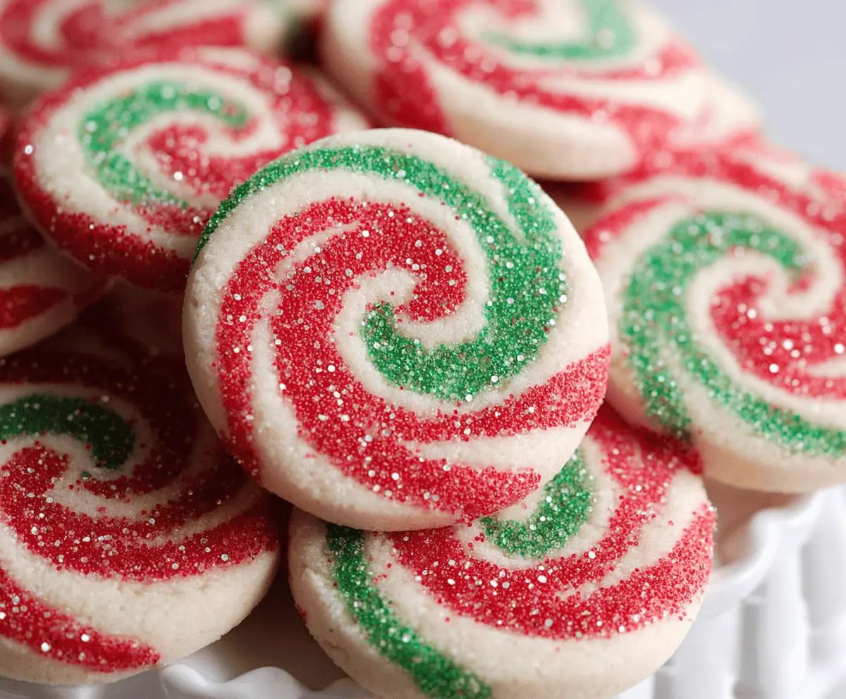 Easy Christmas Pinwheel Cookies Recipe