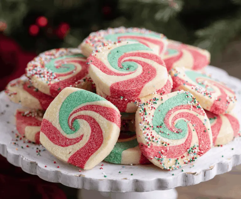 Christmas Pinwheel Cookies