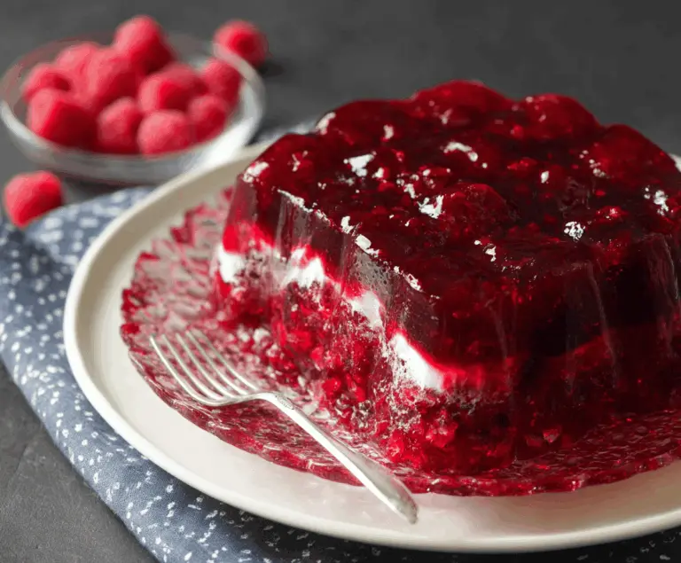 Cranberry jello salad