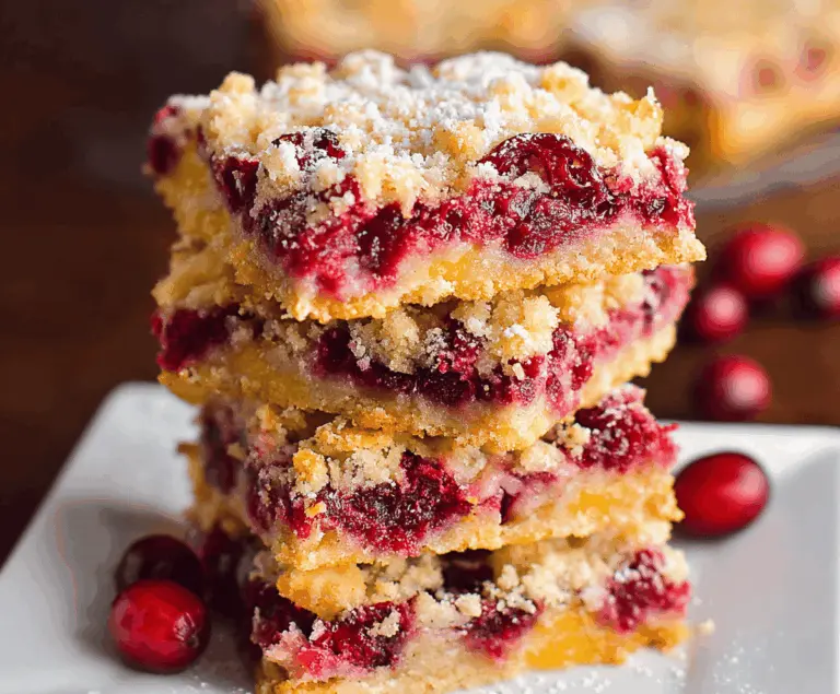 Cranberry-Orange Bars