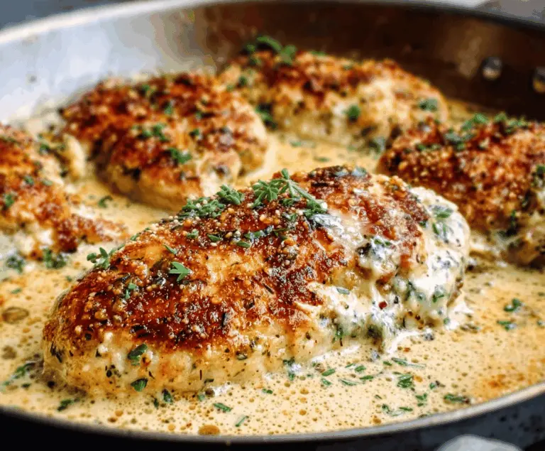 Creamy Baked Asiago Chicken