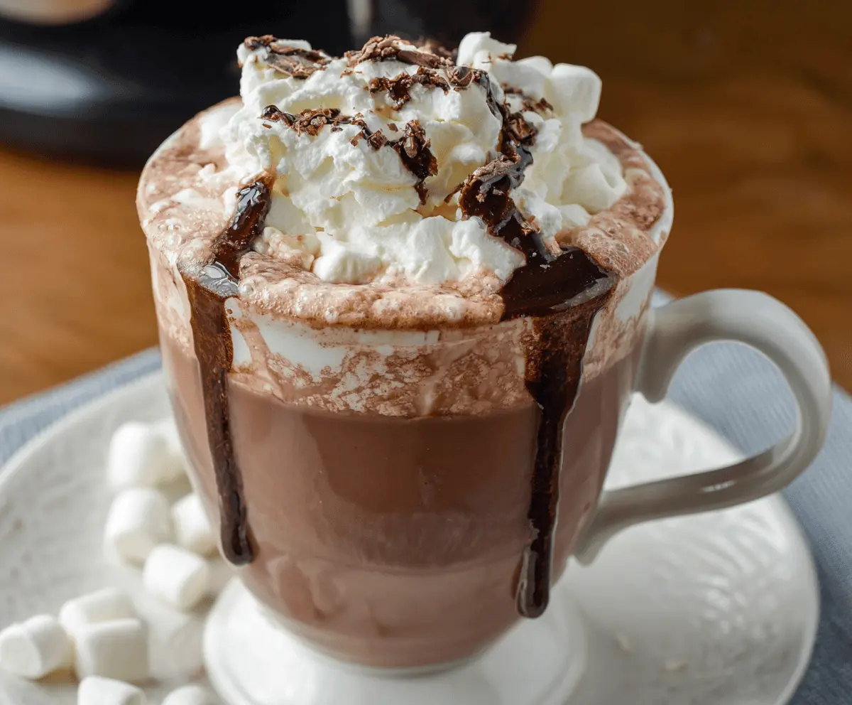 Easy Crockpot Hot Chocolate Recipe