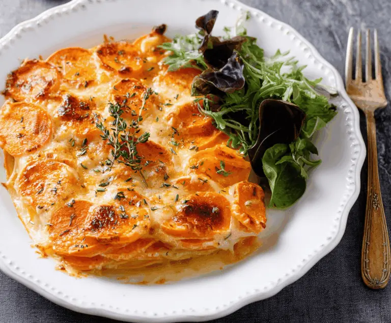 Easy Sweet Potato Gratin