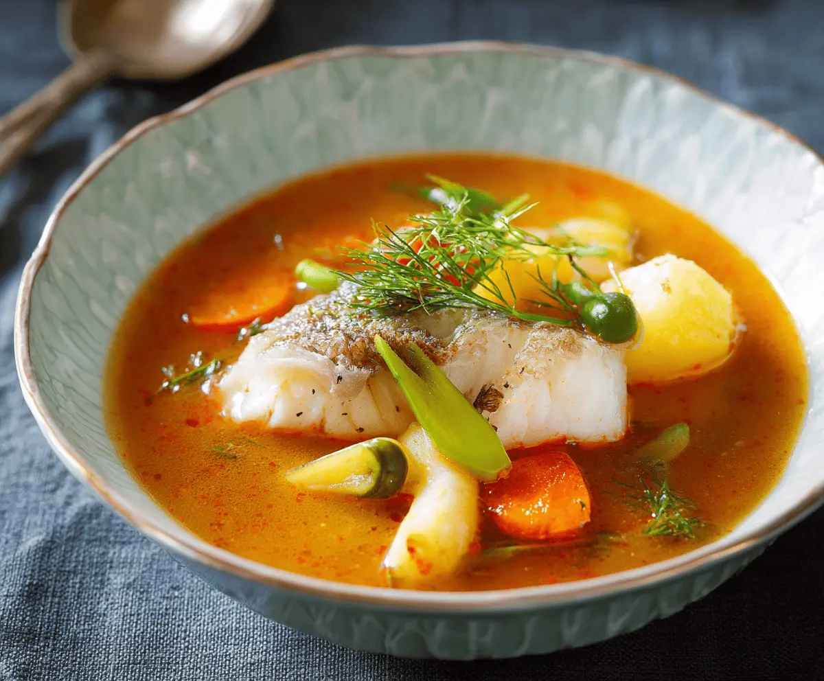 Easy Fish Soup Recipe