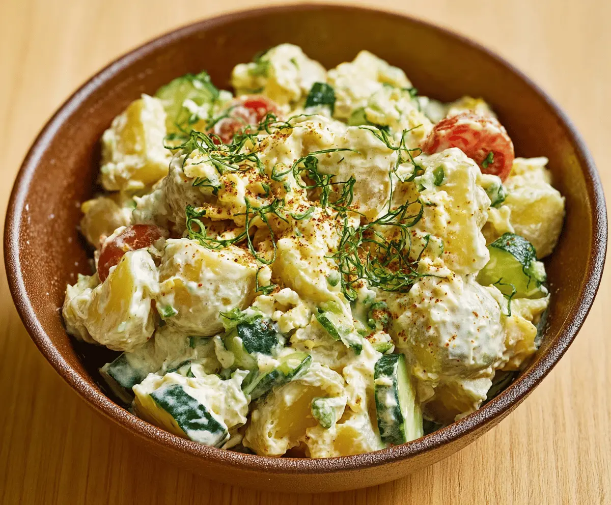 Creamy Japanese Potato Salad Recipe