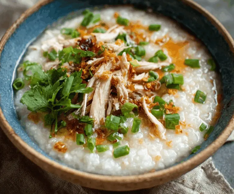 Leftover Thanksgiving Turkey Congee