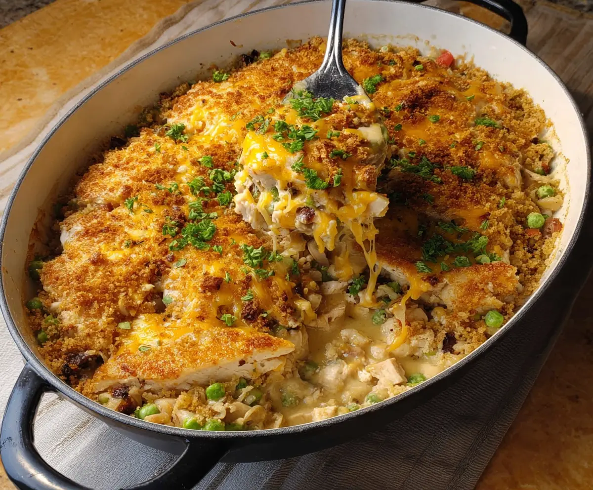 Easy Neiman Marcus Chicken Casserole