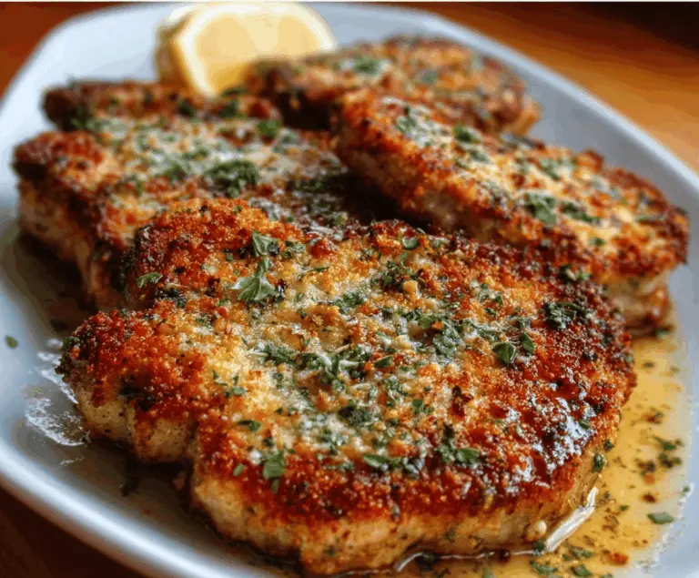 Parmesan Crusted Pork Chops