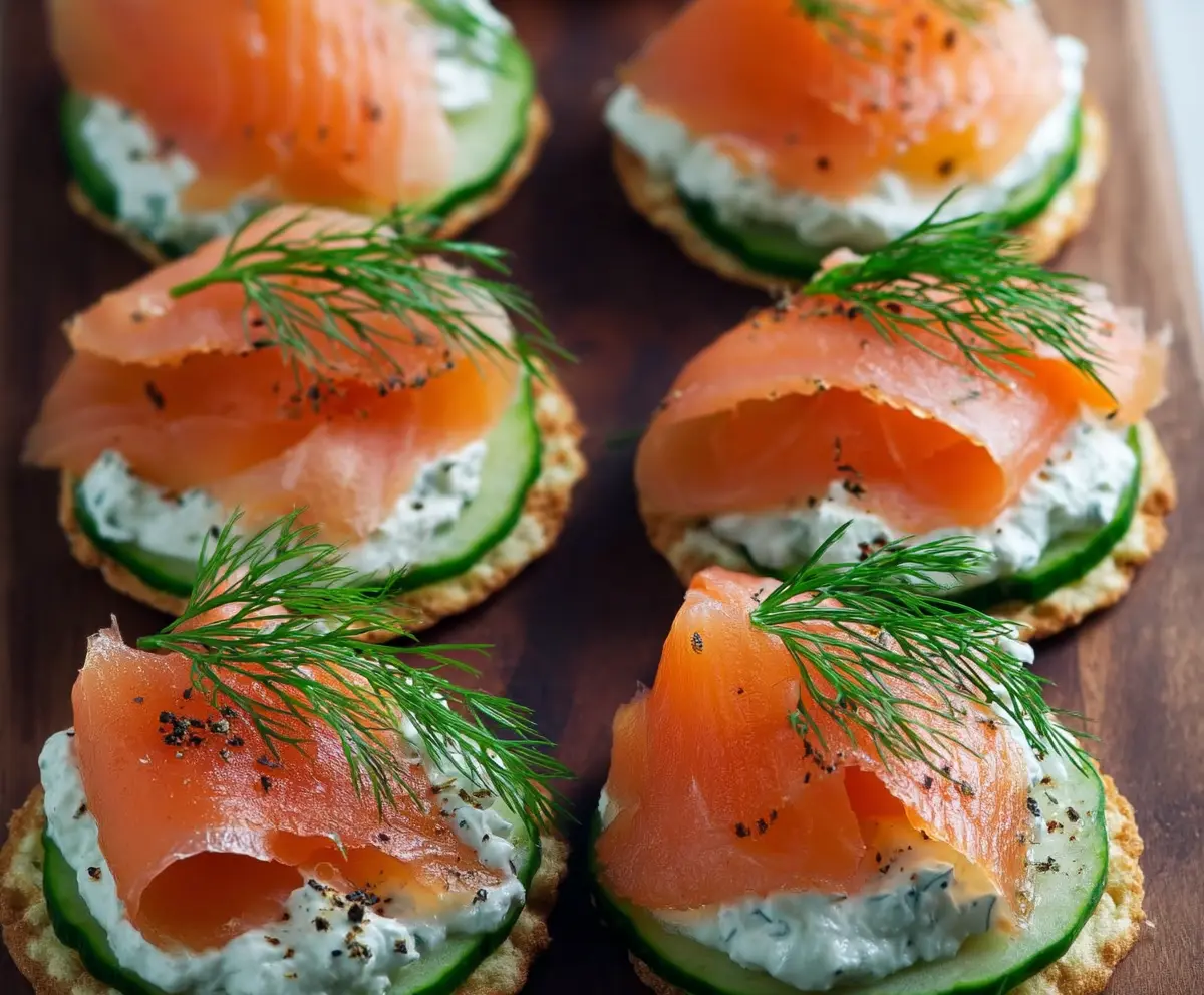 Easy Smoked Salmon Appetizer Recipe