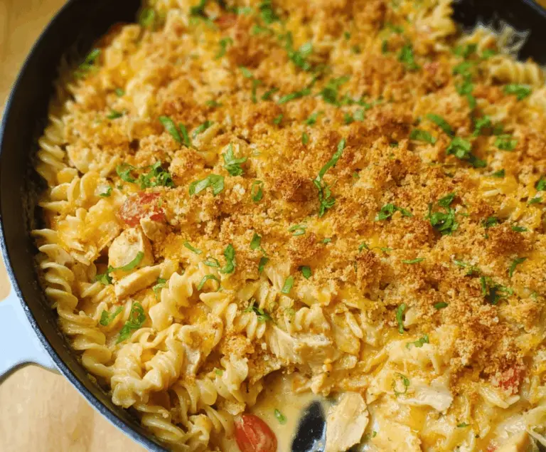 Tex Mex Chicken Noodle Casserole