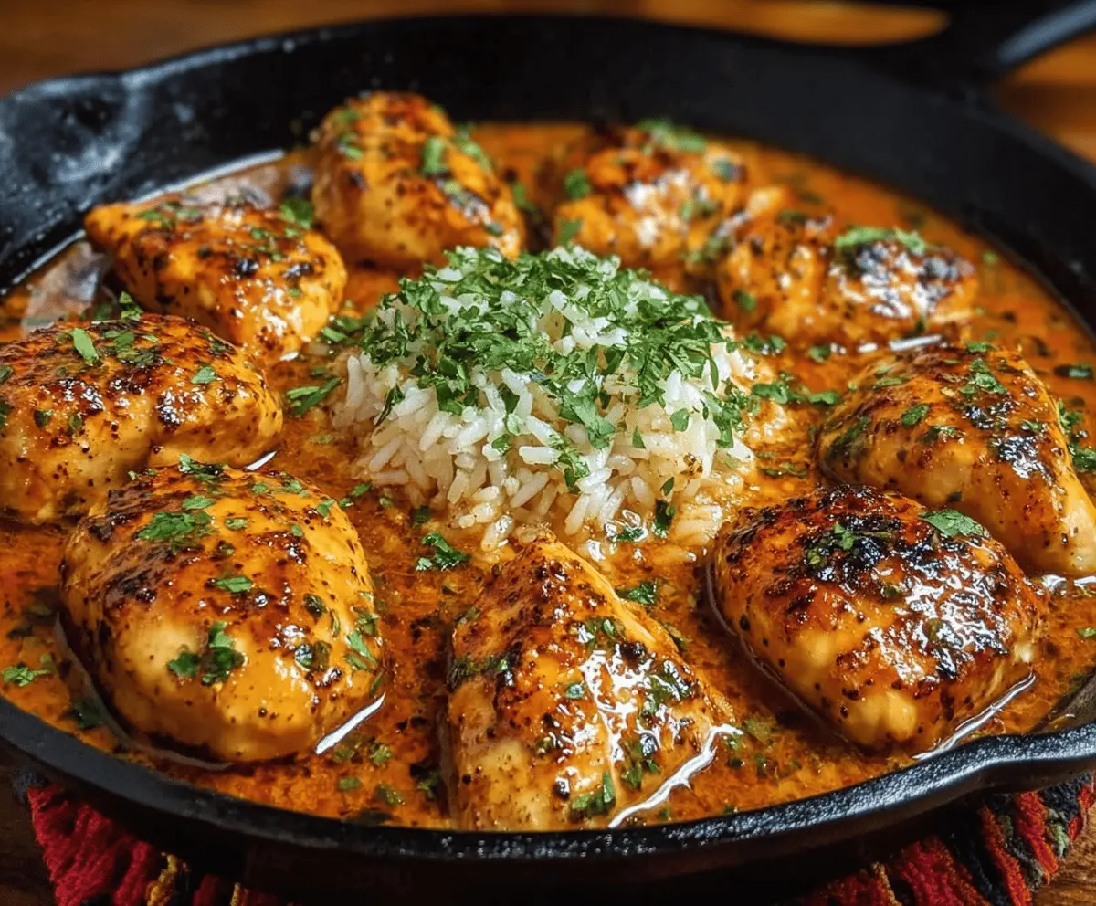 Easy Texas Roadhouse Butter Chicken Skillet