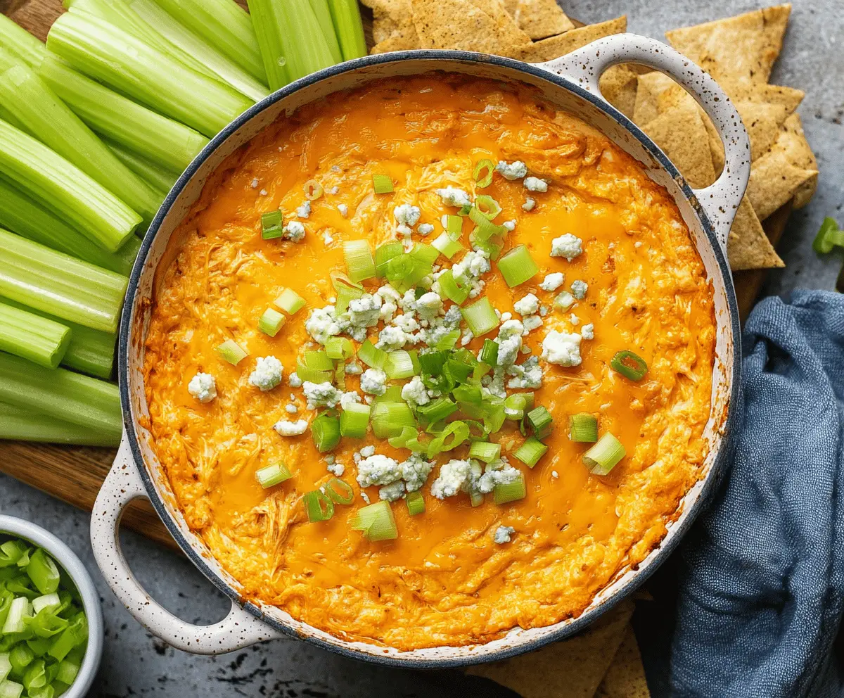 The best Buffalo Chicken Dip