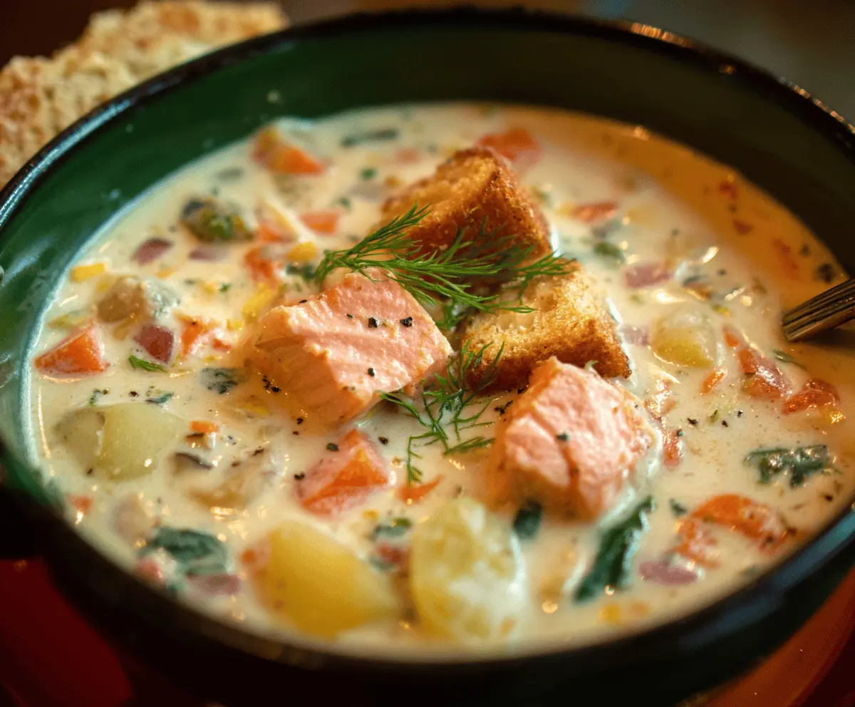 Easy Wild Salmon Chowder Recipe