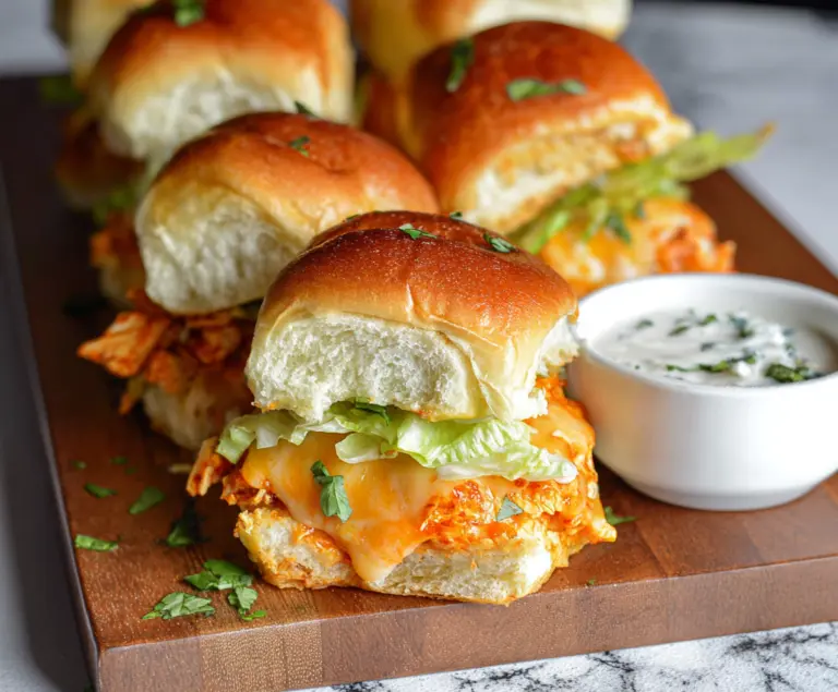Buffalo Chicken Sliders