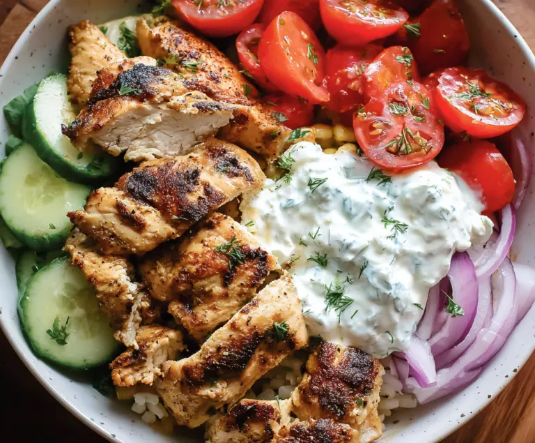 Chicken Tzatziki Bowl