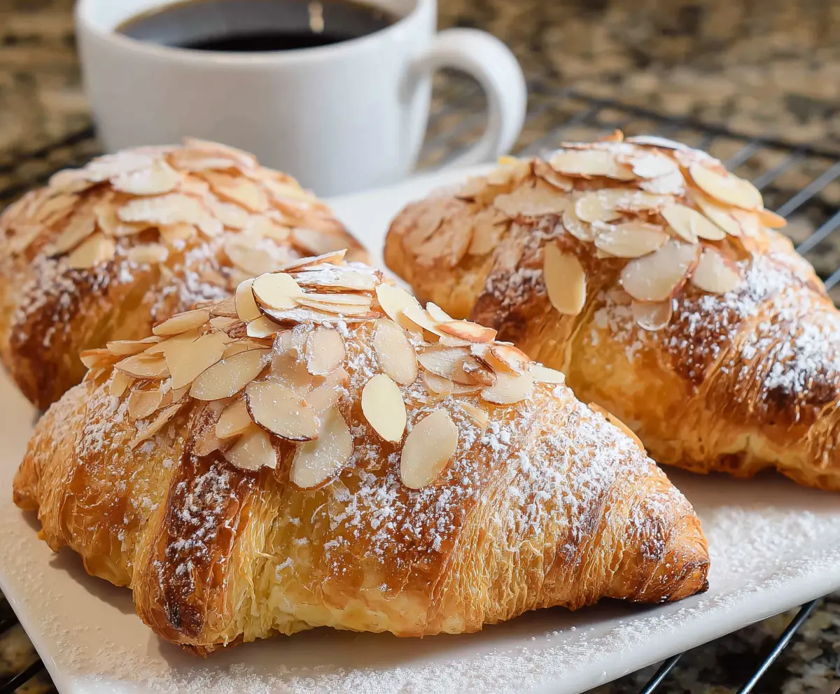 Easy Almond Croissants Recipe