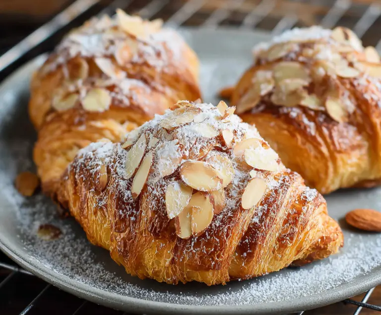 Easy Almond Croissants