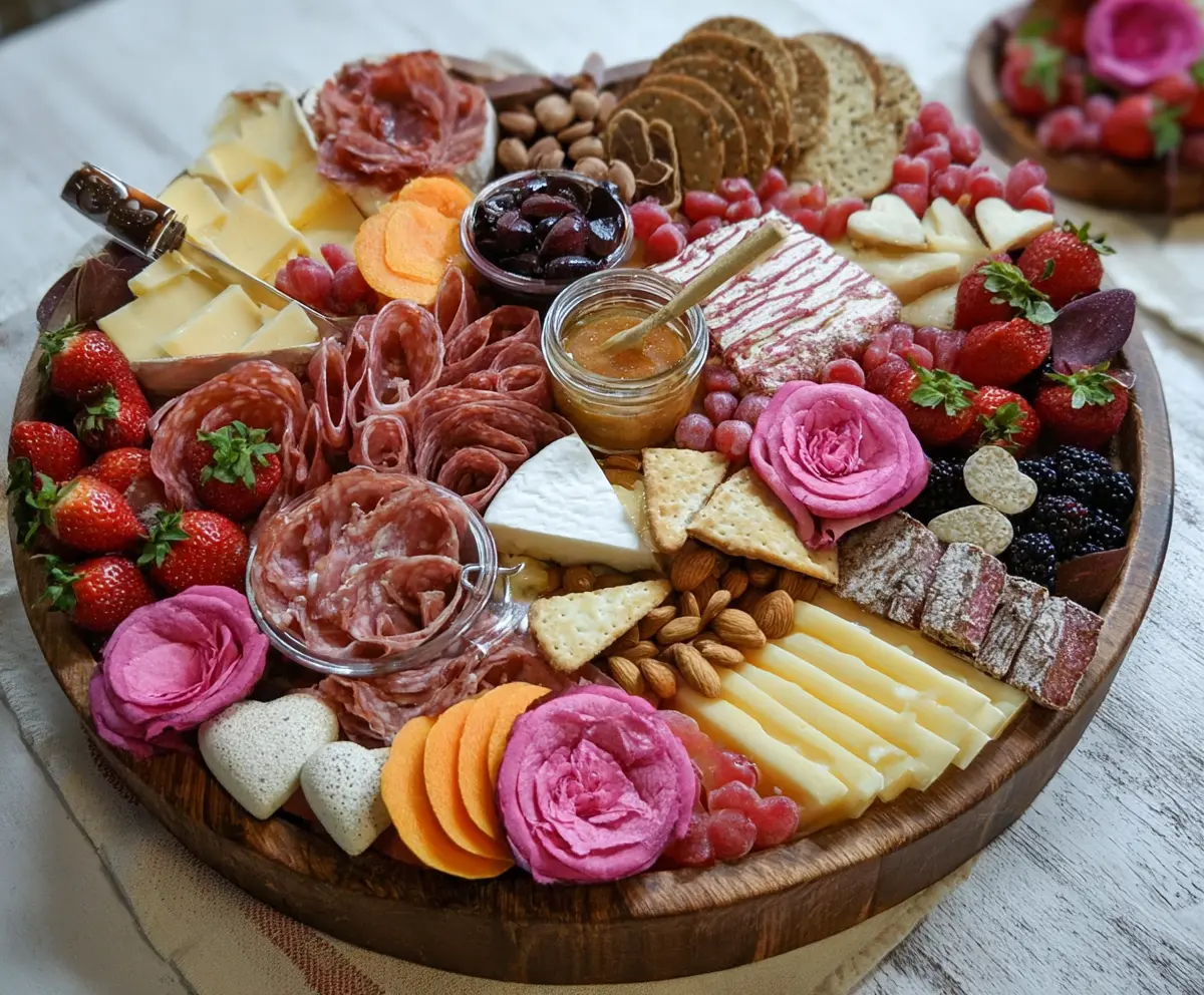 Perfect Galentine's Day Charcuterie Board