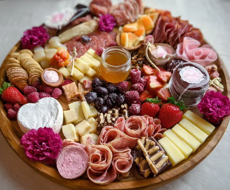 Galentine’s Day Charcuterie Board