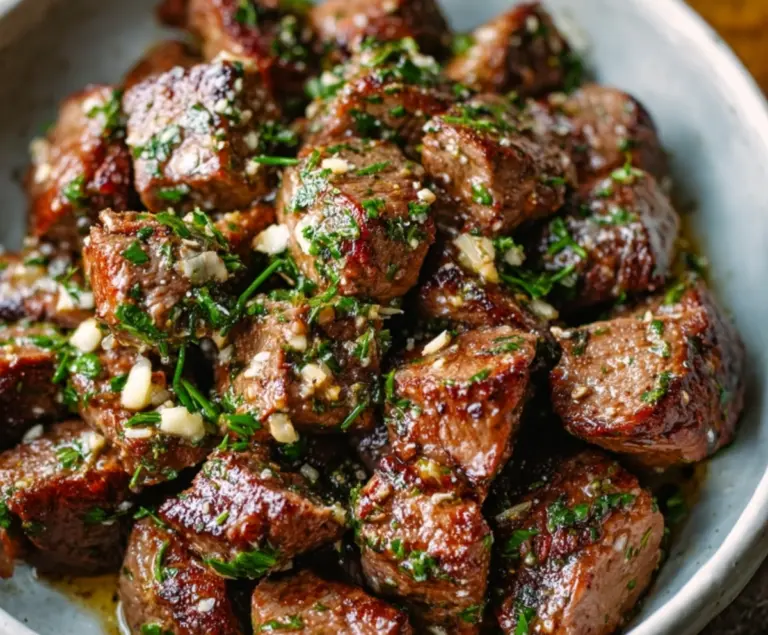 Garlic Butter Steak Bites