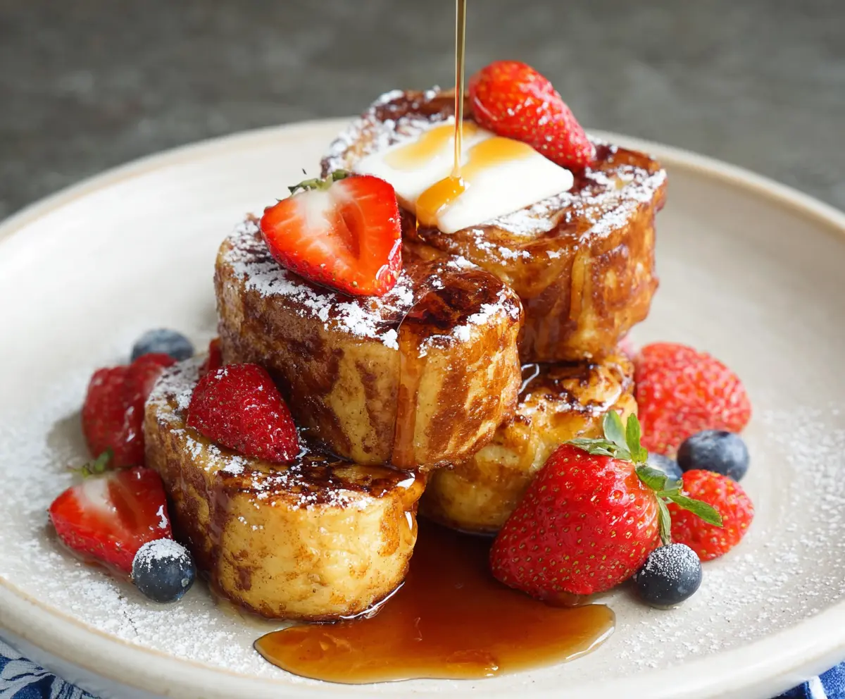 Easy Hawaiian Roll French Toast