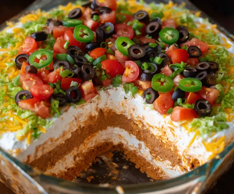 Manda’s Seven Layer Taco Dip