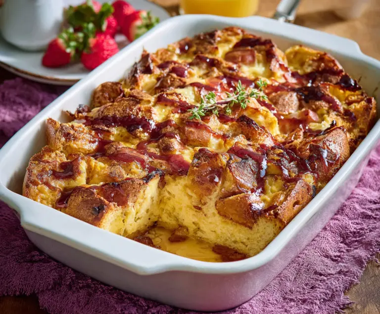 Monte Cristo Breakfast Casserole