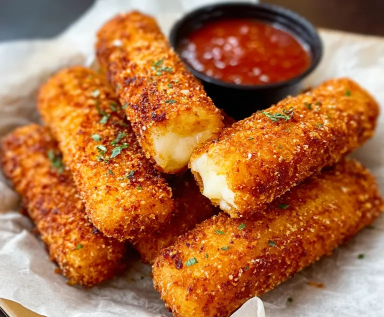 Nashville hot mozzarella sticks
